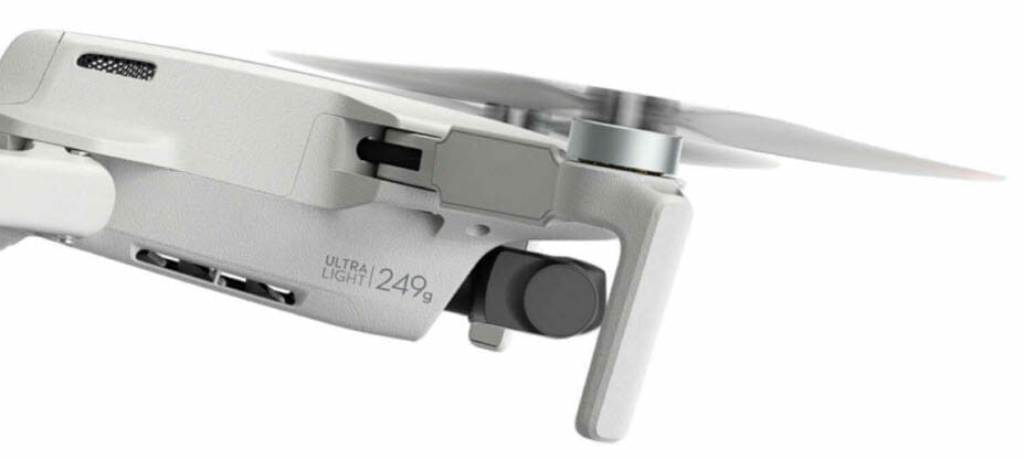 DJI Mavic Mini 2 pesa solamente 249g